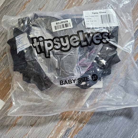 Tipsy Elves Toddler Girl's Witch Costume - Size 3T - New in Package! - Picture 3 of 5